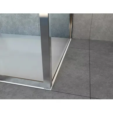 Душевой уголок Vincea Garda (VSR-1G28019CH) 190x80 см, профиль хром/стекло шиншилла 7