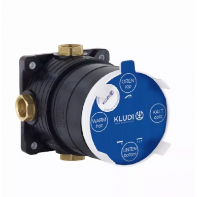 Душевая система Kludi Nova Fonte (209303915) 7 в 1 скрытого монтажа, с термостатом 5