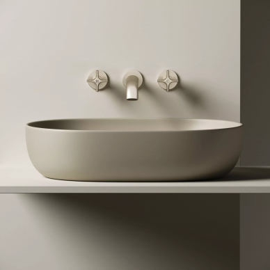 Раковина накладная Ceramicanova Element (CN6047MC) (60x41.5 см) (капучино матовый) 5