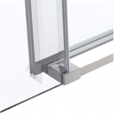 Душевой уголок Vincea Como Soft (VSR-1CS1014CL) 140х100х195 см, профиль хром/стекло прозрачное 8