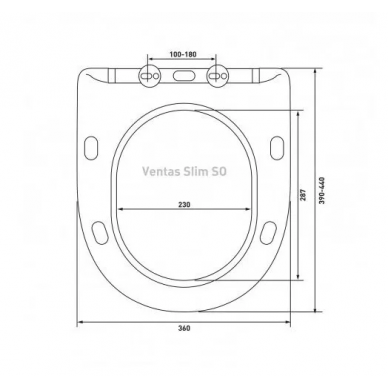 Инсталляция Berges Atom Line 410 + VENTAS Rimless + кнопка черная Soft Touch, безободковый, в комплекте с унитазом (белый), с сидением микролифт 8