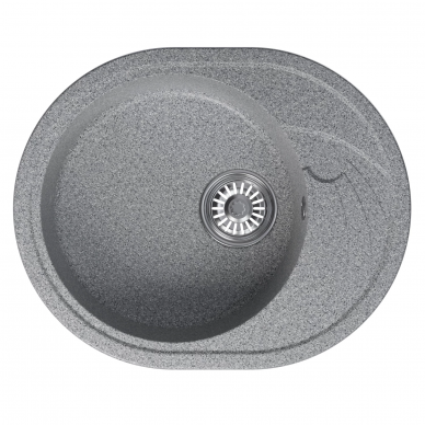 Мойка кухонная Mixline ML-GM17 (551939) темно-серый 5