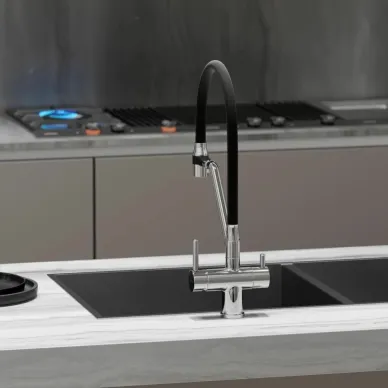 Смеситель для кухни Sancos Dora (SC4003CH) с функцией подключения фильтра, хром 5