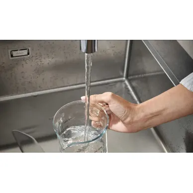 Смеситель для кухни Hansgrohe Metris 14834000 с вытяжным душем, хром 10