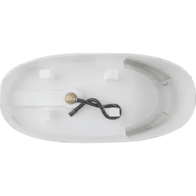 Ванна из искусственного камня Allen Brau Krion Neo 2.35001.21 170x80, белая матовая 5