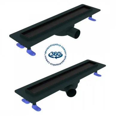 Душевой лоток Teymi Aina Prime T90009 чёрный, 50 см 5
