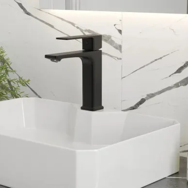 Смеситель для раковины Teymi Lori T10257 чёрный матовый 6