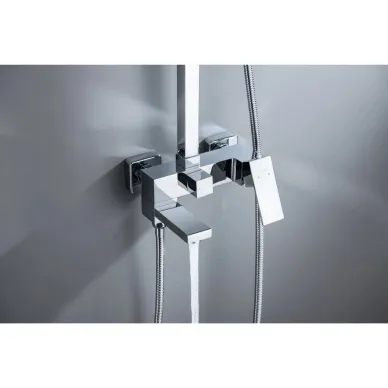 Душевая система Aquatek Либра Либра AQ2640CR  с изливом, хром 5