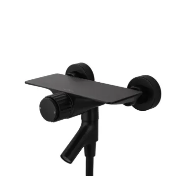 Смеситель для ванны Wonzon & Woghand Click WW-FE05L221-MB чёрный матовый 2