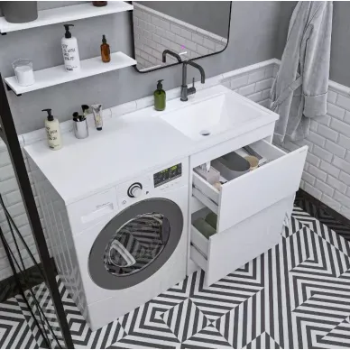 Как выбрать тумбу под стиральную машину