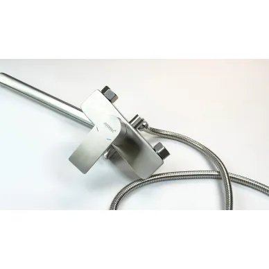 Смеситель для ванны Fmark FS8824 сатин 5