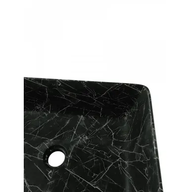 Раковина накладная Teymi Helmi T50261 48x37, мрамор чёрный 8