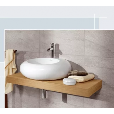 Раковина накладная Villeroy & Boch Pure Stone (517061R2) (60 см) 1