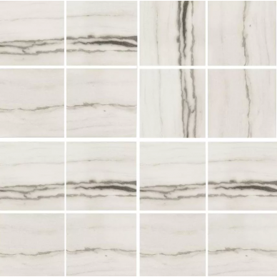 756358 PREXIOUS White Fantasy Mosaico Matte 7,5X7,5 30x30 0