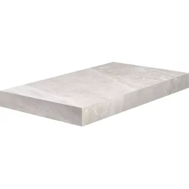 62455 Angolo Sn Gradino C.Retta White 33x60 0