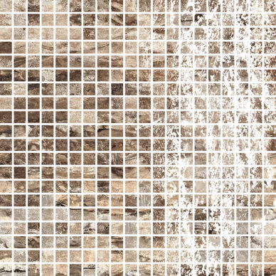 61489 Mosaico 1,5x1,5 Ruggine 30x30 0