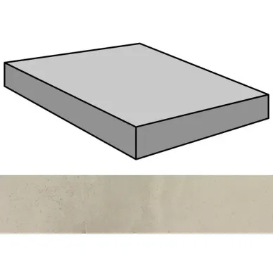 Nanoarea 7.0 Taupe Bagnato Gradone Ang 89.46x89.46 0