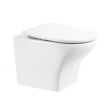Чаша подвесного унитаза BelBagno Kraft (BB064CHR) безободковый 8