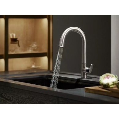 Смеситель для кухни Jacob Delafon Sensate (E72218-B7-VS)  матовая сталь 8