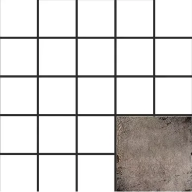 1001219 QUARRY SLATE MOSAICO 6x6 31.7x31.7 0