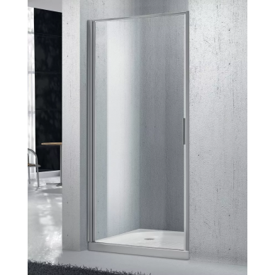 Душевая дверь BelBagno Sela B1 (55 см) (прозрачное стекло) 0