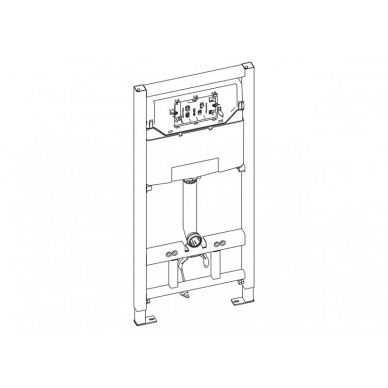 Инсталляция для подвесного унитаза BelBagno (BB001-120) 5
