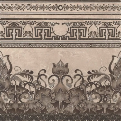 Bordura G.Dabo Gris 45x45 0