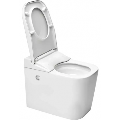 Унитаз приставной Lemark (SATOFSHFS2) безободковый, с технологией OptimFlush 7