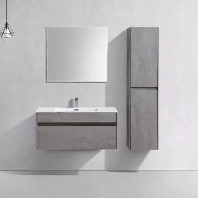 Тумба для ванной Vincea Chiara	(VMC-1C100CT) 100x48 см, подвесная Cement 6