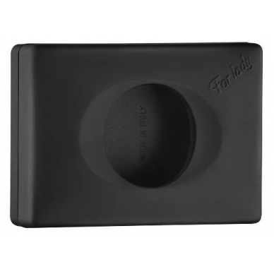Диспенсер гигиенических пакетов Nofer Black (04029.BK) 0
