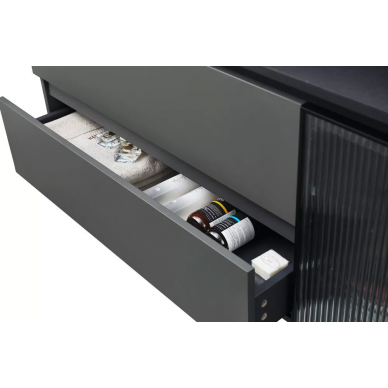 Тумба с раковиной Orans BC-2055-1200L (120x55) (серый матовый) 5