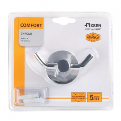 Крючок Fixsen Comfort Chrome (FX-85005A) хром 2