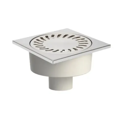Трап для душа Azario Нептун (AZ-320 X N) DN50/95 15х15см, вертикальный слив 0
