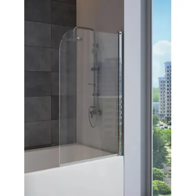 Шторка для ванны Teymi Solli (T00204) 85х140, прозрачное 9
