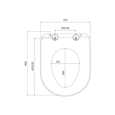 Сиденье для унитаза Iddis Optima Home 067DPSEi31 белое 5