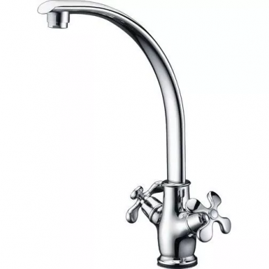 Смеситель для кухни BelBagno Talana (TAL-LAM2-CRM /Foglio) 0