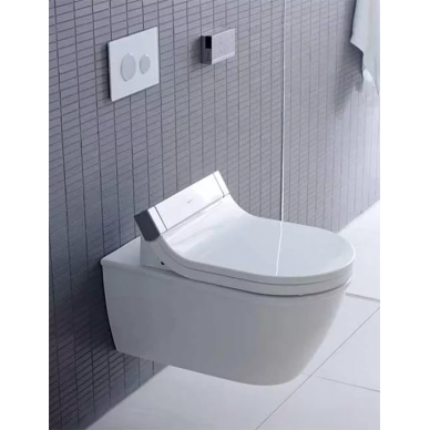 Чаша подвесного унитаза Duravit Starck 3 SensoWash (22265900001) с покрытием WonderGliss 7