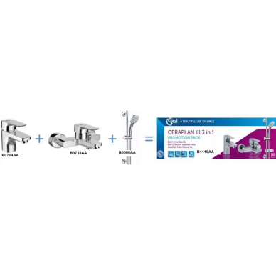 Комплект для ванны Ideal Standard Ceraplan III (B1118AA) 5
