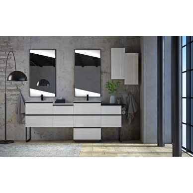 Топ для подвесного шкафа Cezares Qubo 45 (Bianco Rock) 1