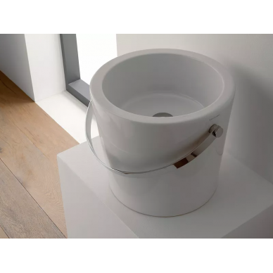 Раковина накладная Scarabeo Bucket (8801CR) 30 см 3
