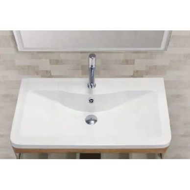 Тумба для ванной Belbagno Albano (ALBANO-1000-2C-SO-BL) (100 см) Bianco Lucido 2