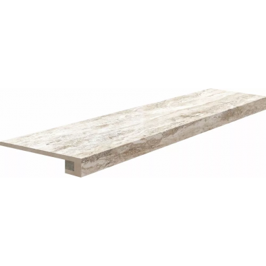 61497 Gradino Costa Retta Bianco 33x100 0