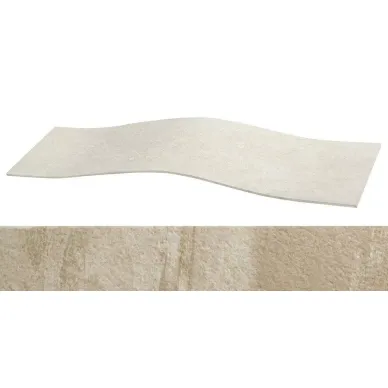 Materia Beige Flame Curve 22.22x88.6 0