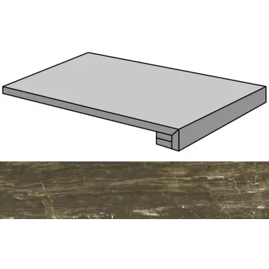Nanoessence Brown Lappato Gradone Rec-45 44.63x89.46 0