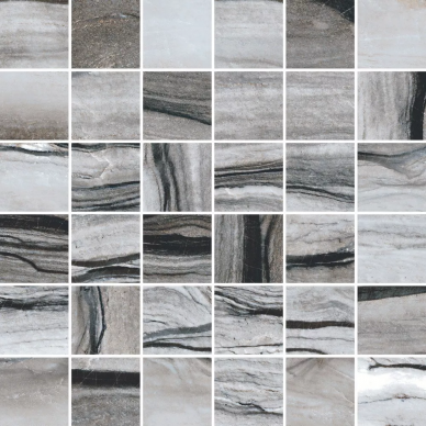 66262 Mosaico 4,7x4,7 Black 30x30 0