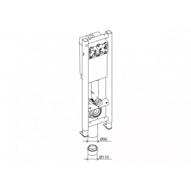 Инсталляция для подвесного унитаза BelBagno (BB003-30) 7