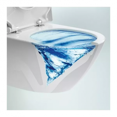 Чаша подвесного унитаза Villeroy & Boch Subway 3.0 TwistFlush (4670TSR1) покрытие CeramicPlus, с микролифтом 9