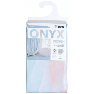 Шторка для ванной  Fixsen Onyx (FX-2516) 5