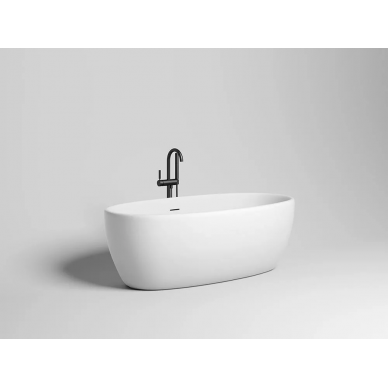 Ванна из литого мрамора Salini New Luce (100121MRF) (170x85 см) полностью по RAL матовая 3