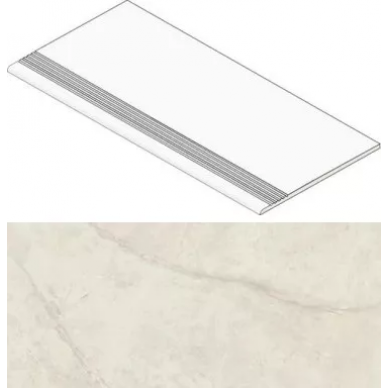 AGHJ Marvel Calacatta Perla Gradino 60 Matt 30x60 0